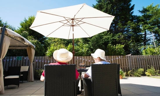Residents at Ivy Gate Lodge Care Home